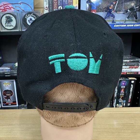 New Era Cap TOM and JERRY Snapback Collaboration TOM Turquoise Black - Picture 4 of 6